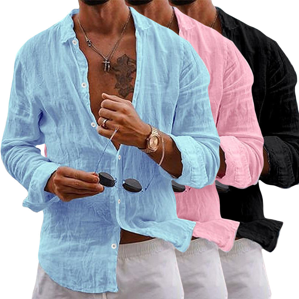 Anderson Classic Linen Shirt-MODAUTLET