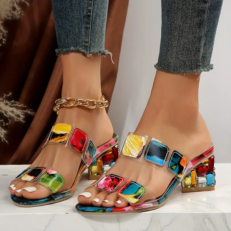 Women's Double-Strap Flora Sandals-MODAUTLET