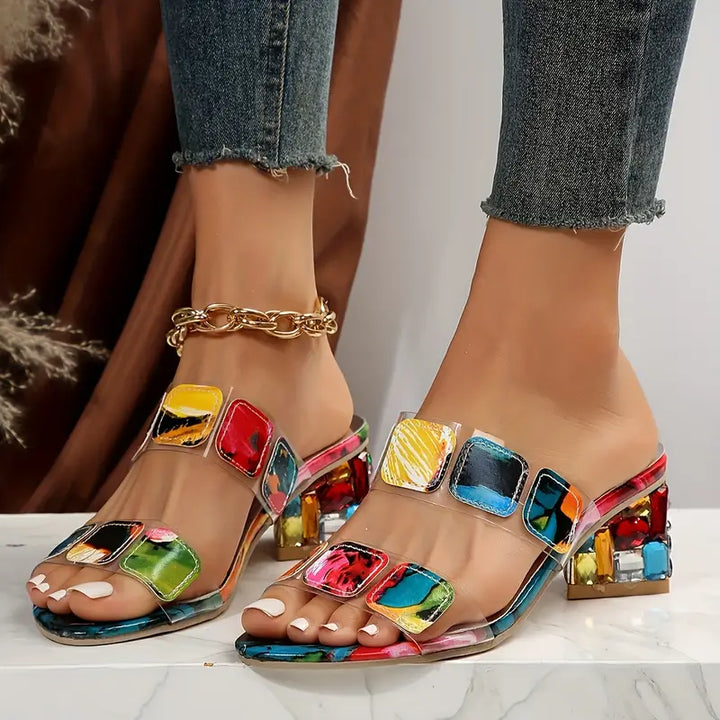 Women's Double-Strap Flora Sandals-MODAUTLET