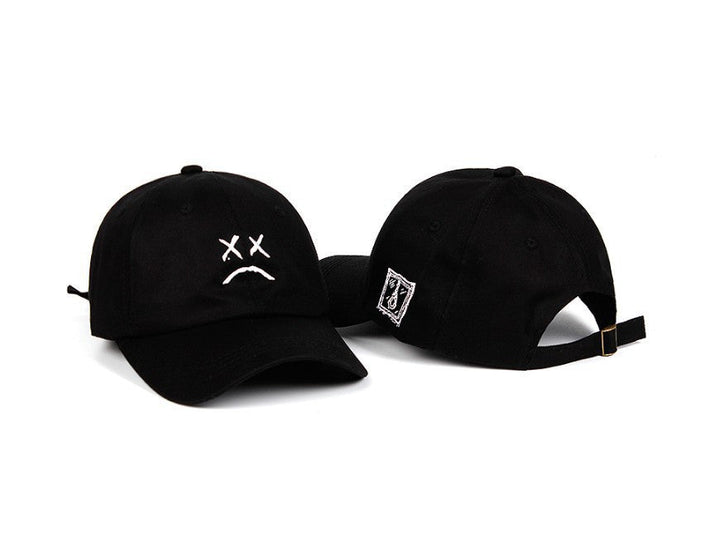 Cry Face Baseballkappe für lässigen Stil und Komfort