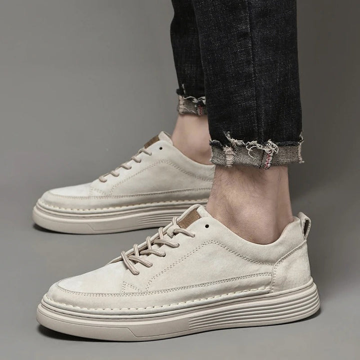 Men's Leather Navarro Shoes - Stylish and Durable Footwear-MODAUTLET