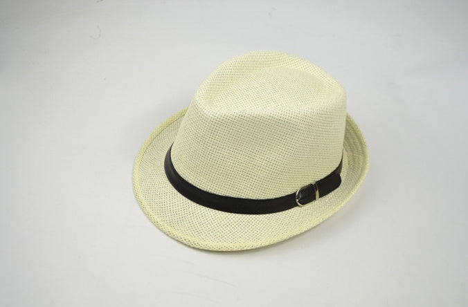 Men's Summer Casual Straw Hat for Outdoor Sunshade Trips