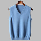 Men's Cashmere Sweater - Luxurious Softness and Style Blue