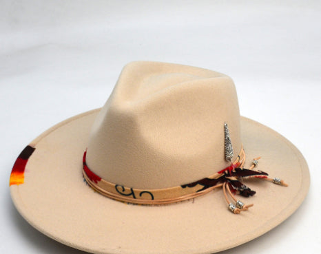 Hyggelig uldfilthat til efterårs- og vinterbrug