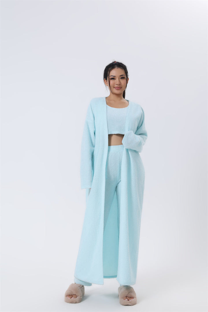 Cozy 3‑Piece Women's Lounge & Pajama Set-MODAUTLET