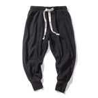 Japan-Inspired Style Pants Black