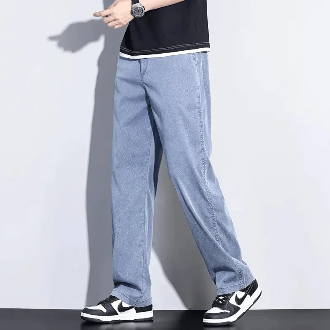 Stretchable Urban Denim Jeans for Ultimate Comfort Blue