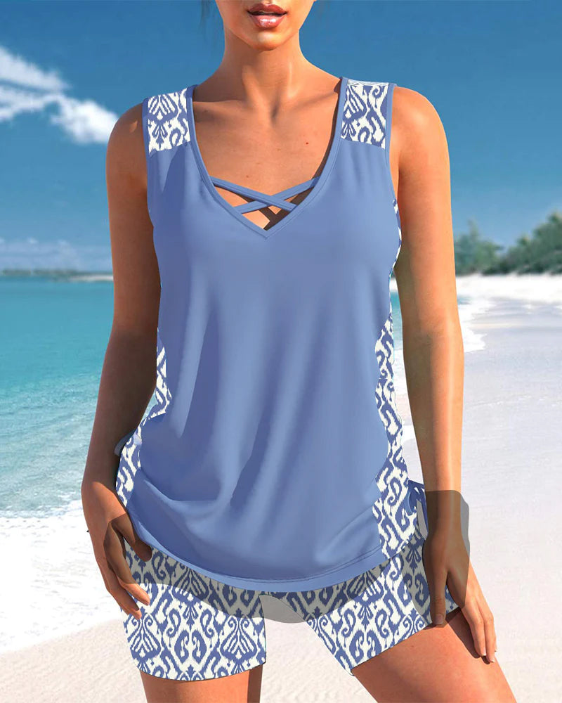 Women's Trendy Tankini - Stylish Swimwear-MODAUTLET