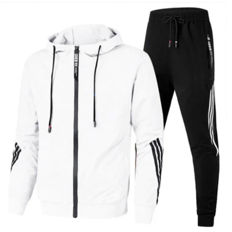 Chándal deportivo para hombre | Conjunto elegante de ropa deportiva de dos piezas