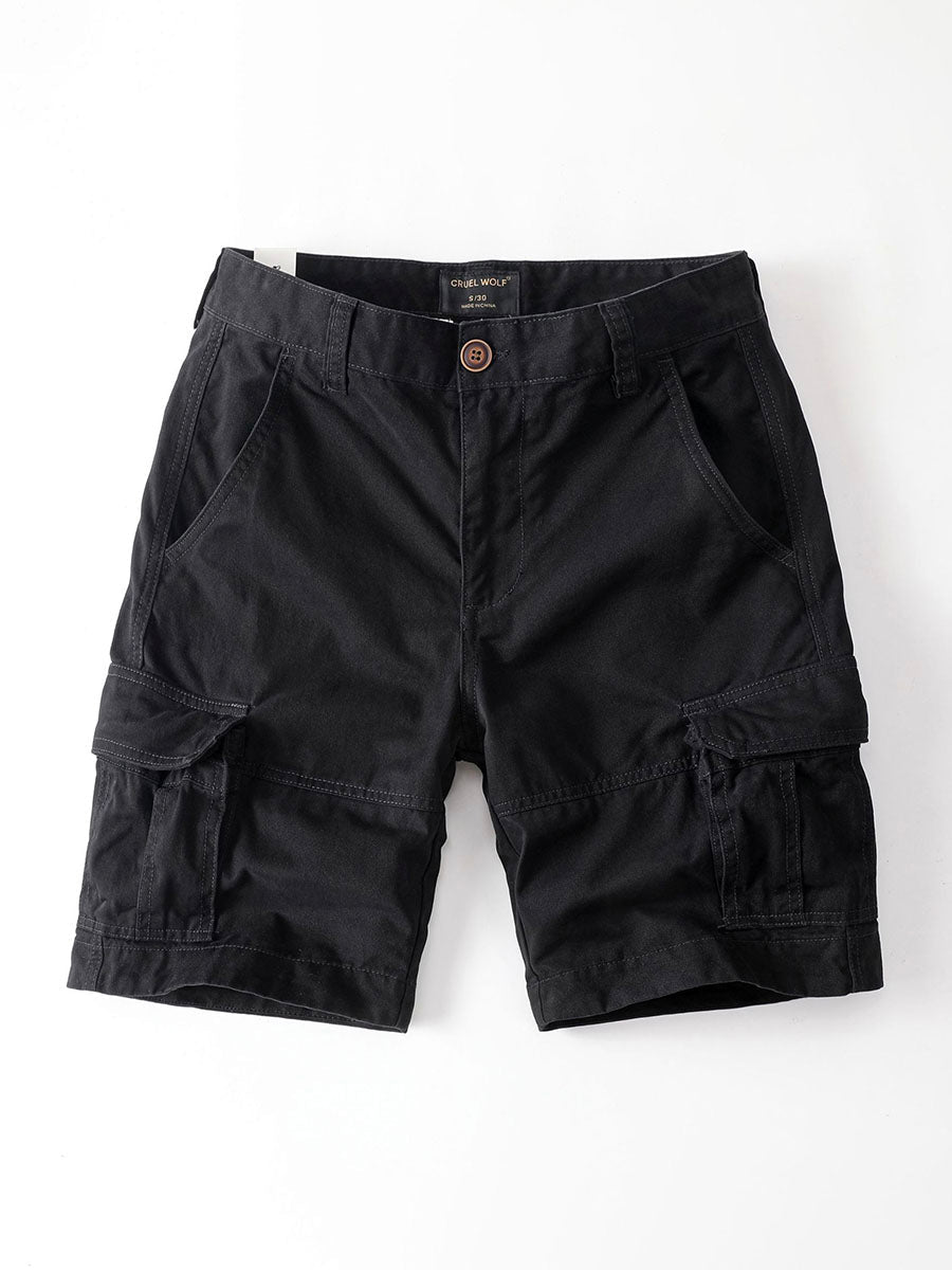 Men's Tactical Cargo Shorts for Outdoor Adventure