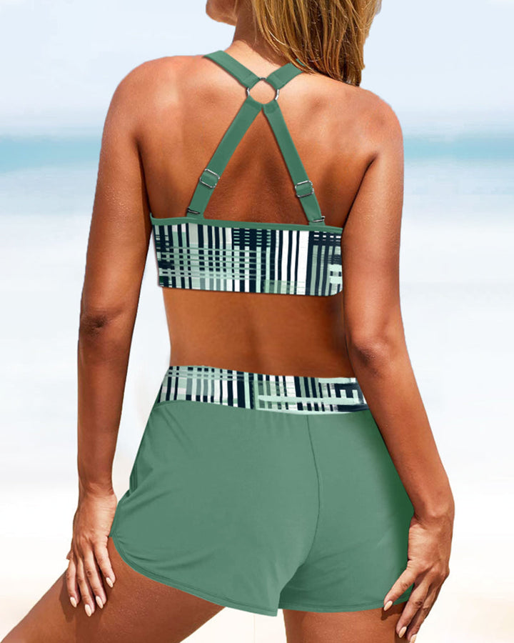 Women's High Waist Flattering Bikini Set-MODAUTLET