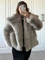 Faux Fur Jacket for Women