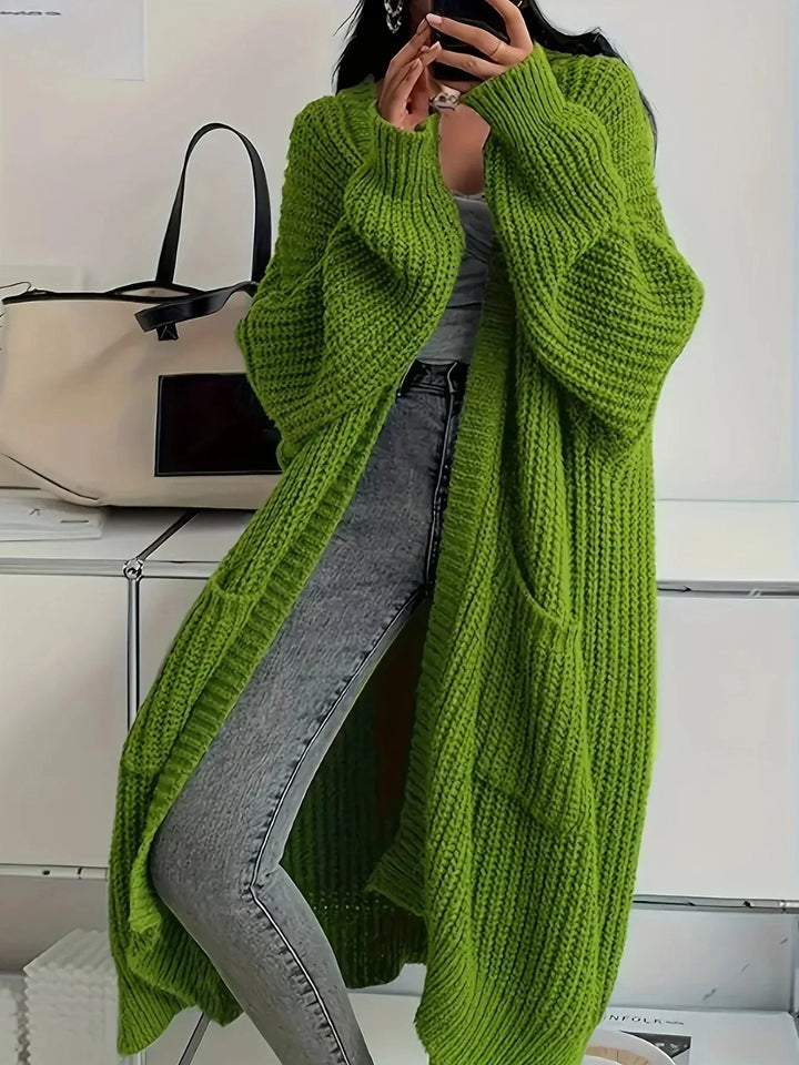 Alice | Hyggelig lang cardigan til kvinder for komfort og stil