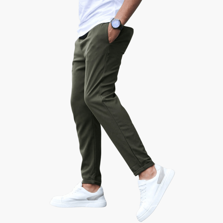 Pantaloni da jogging comodi e elasticizzati da uomo