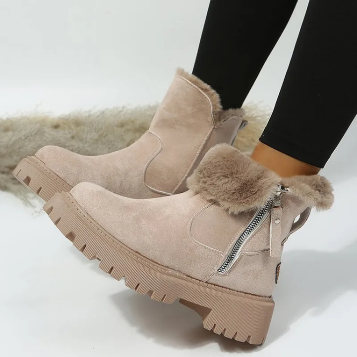 Women's Cozy Chunky Winter Boots-MODAUTLET