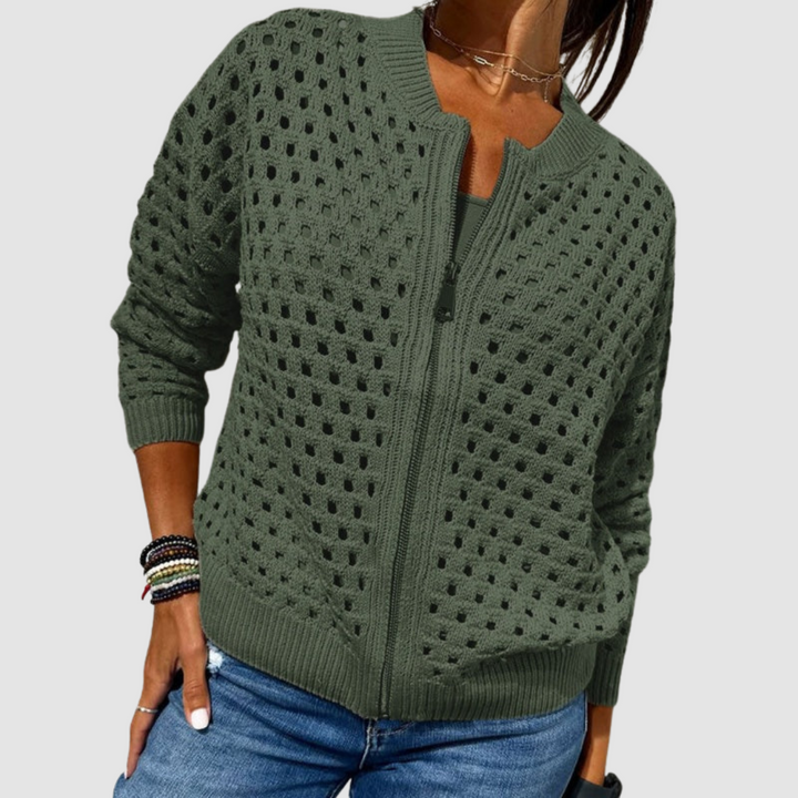 Desiree | Cardigan tricoté haut de gamme pour femme
