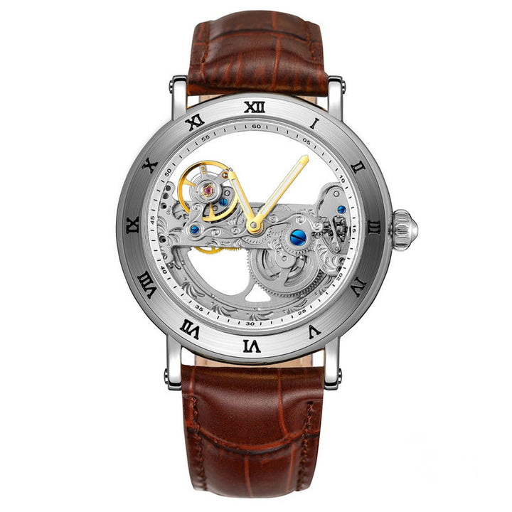 Elegant Skeleton Watch for Timeless Style-MODAUTLET