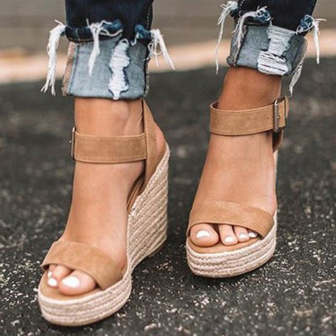 Women's All-Day Comfort Wedge Sandals with Strap-MODAUTLET