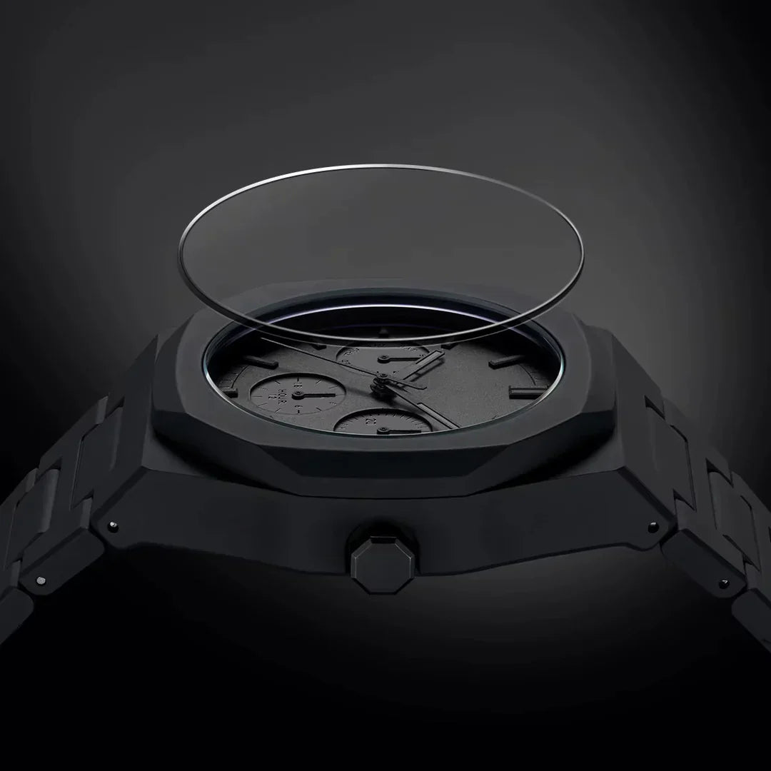 Elegant Black Timepiece for Men-MODAUTLET
