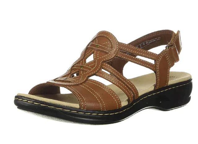 Women's Comfortable Orthopedic Flat Sandals Brown