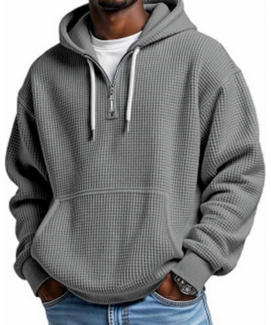Men's Stand-Collar Zip Pocket Shirt-MODAUTLET