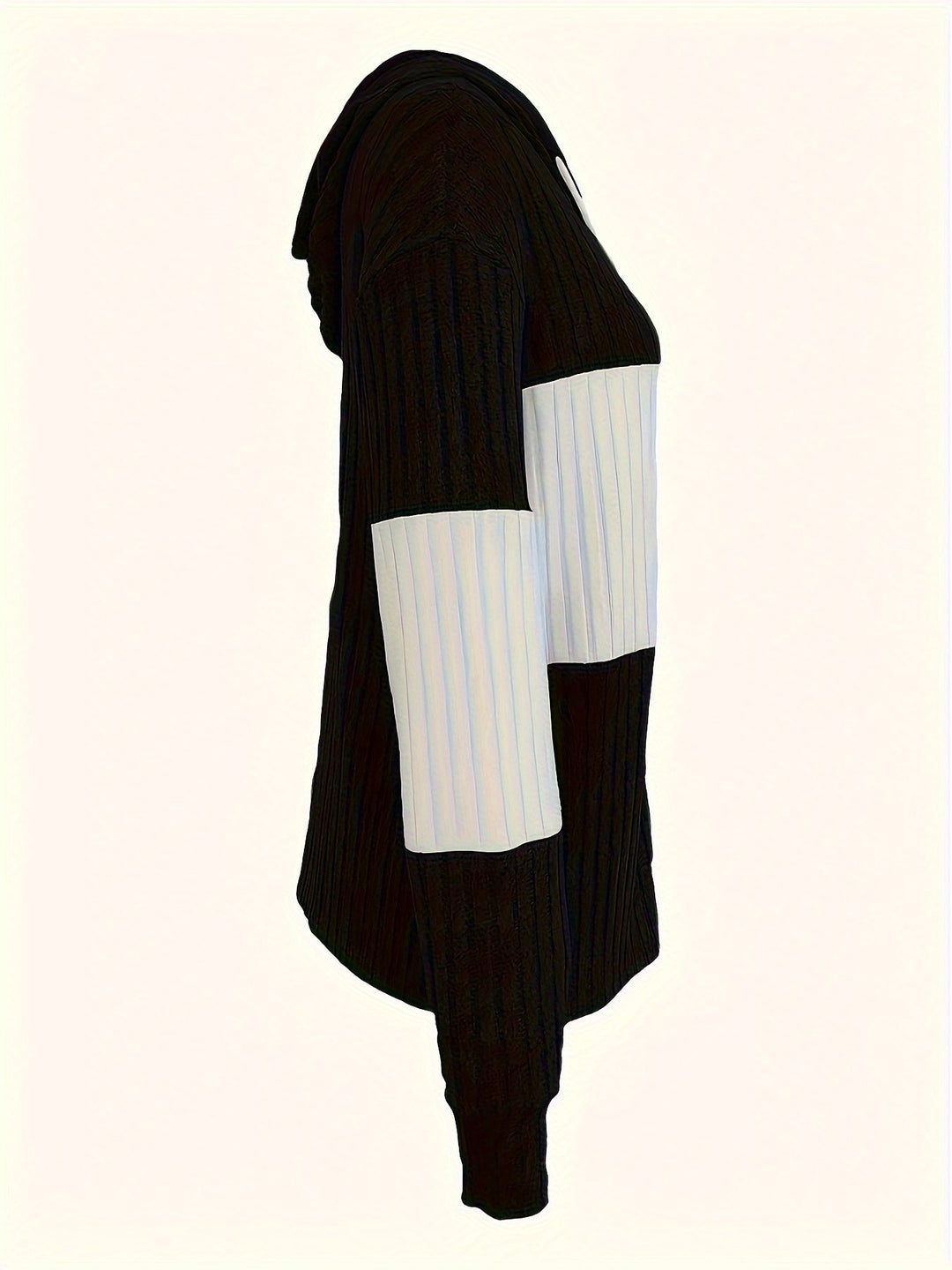 Women's Ribbed Zip-Up Hoodie
