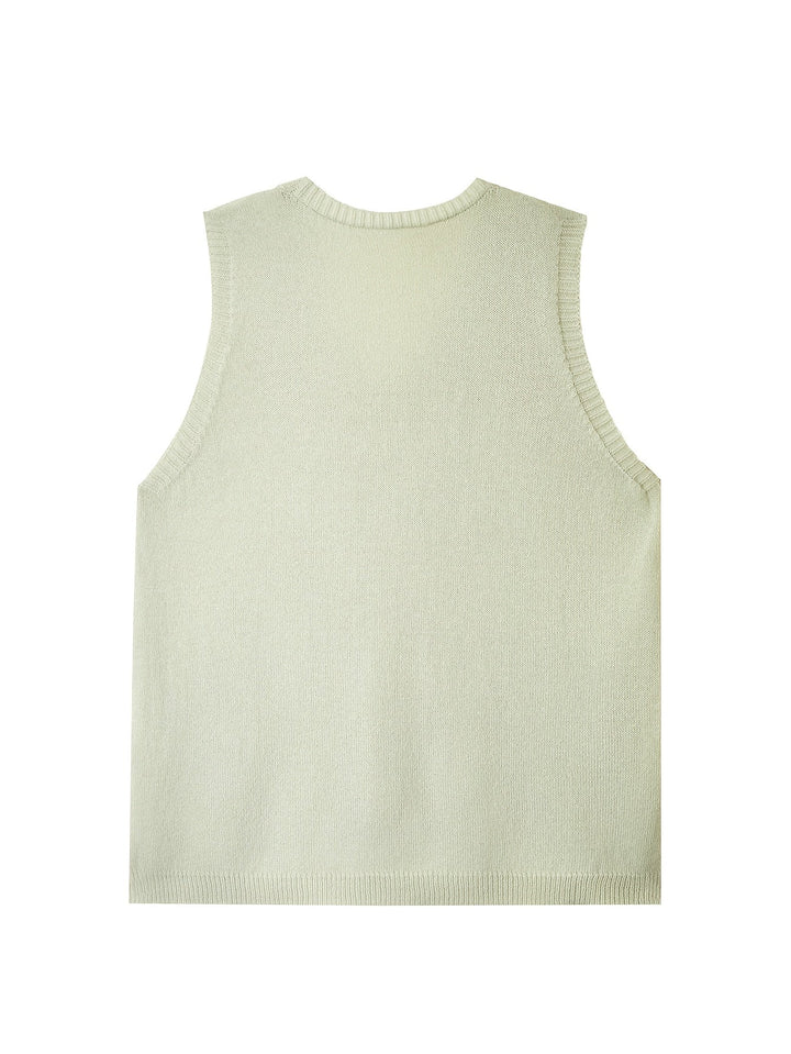 Lang damesvest met relaxte pasvorm
