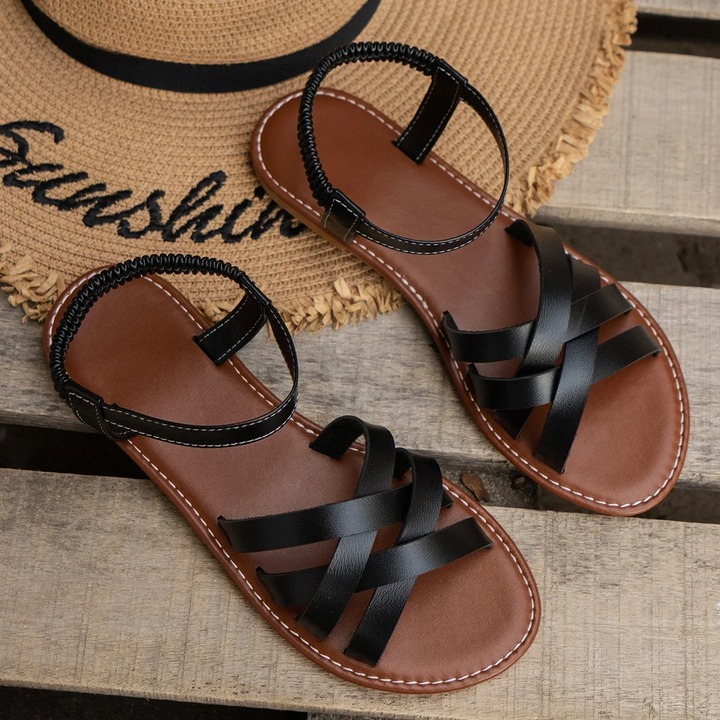 Women's Open Toe Strappy Gladiator Sandals-MODAUTLET