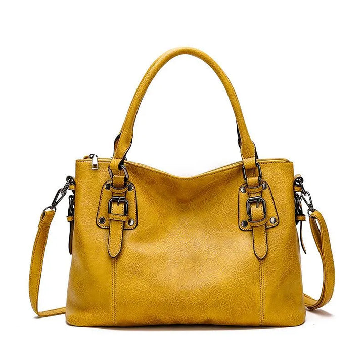 Leather Shoulder Bag Elegant Premium Leather Purse Everyday-MODAUTLET