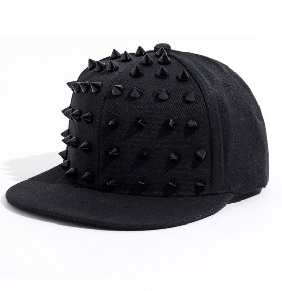 Stylish Black Rivet Hat for Fashionable Looks