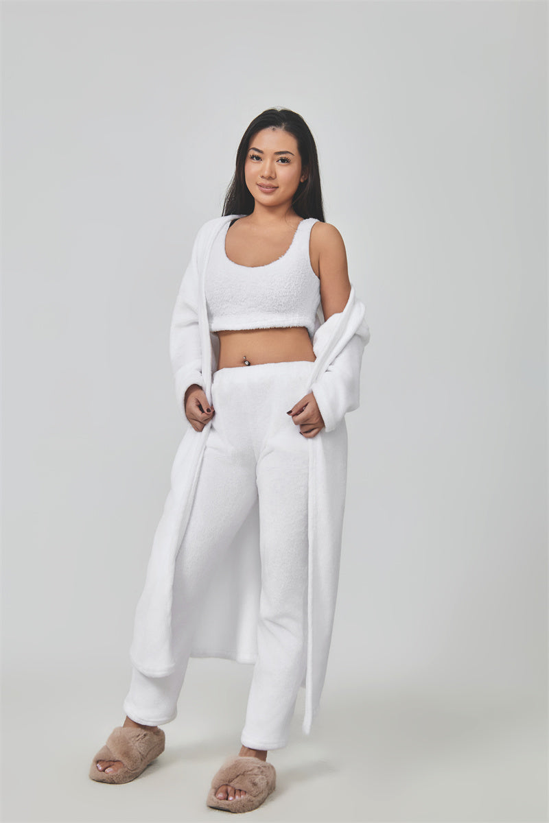 Cozy 3‑Piece Women's Lounge & Pajama Set-MODAUTLET