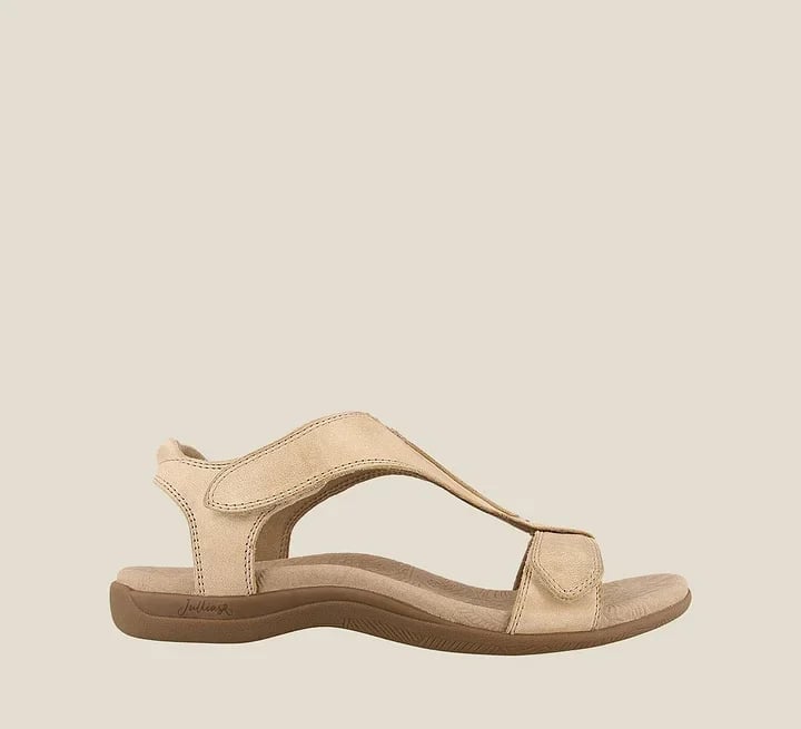 Adjustable Leather Orthopedic Sandals With Arch Support-MODAUTLET