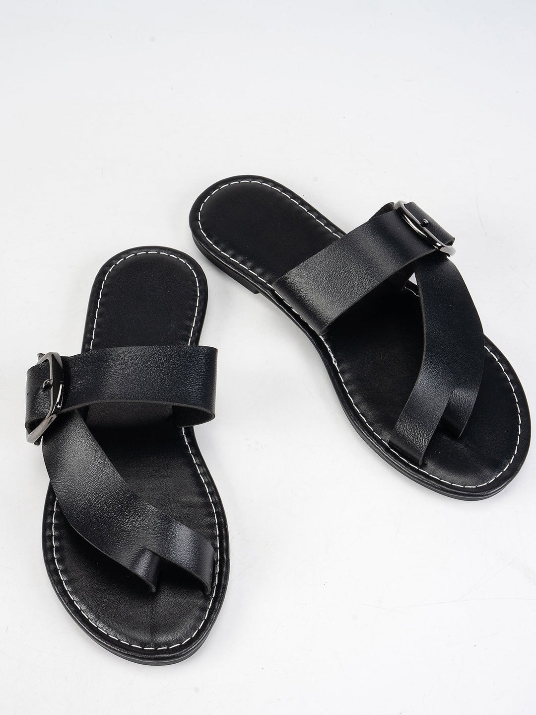 Women's Summer Buckle Toe Clip Sandals for Comfort and Style-MODAUTLET