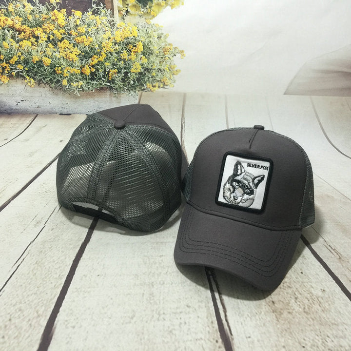 Boné de Beisebol com Bordado Animal para Homens e Mulheres - Estilo Verão
