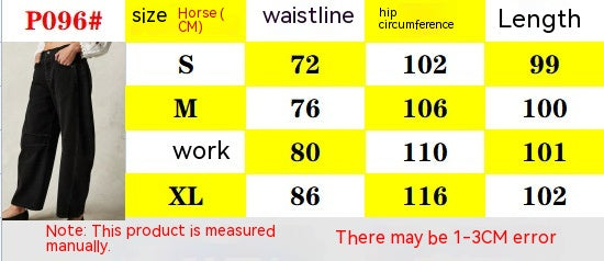 High-Stretch Mid-Rise Barrel Jeans