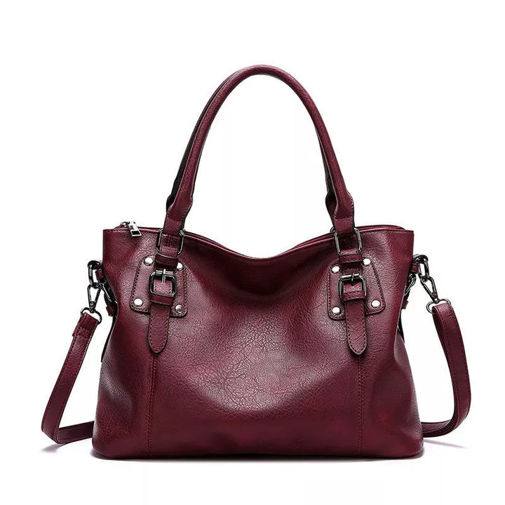 Leather Shoulder Bag Elegant Premium Leather Purse Everyday-MODAUTLET