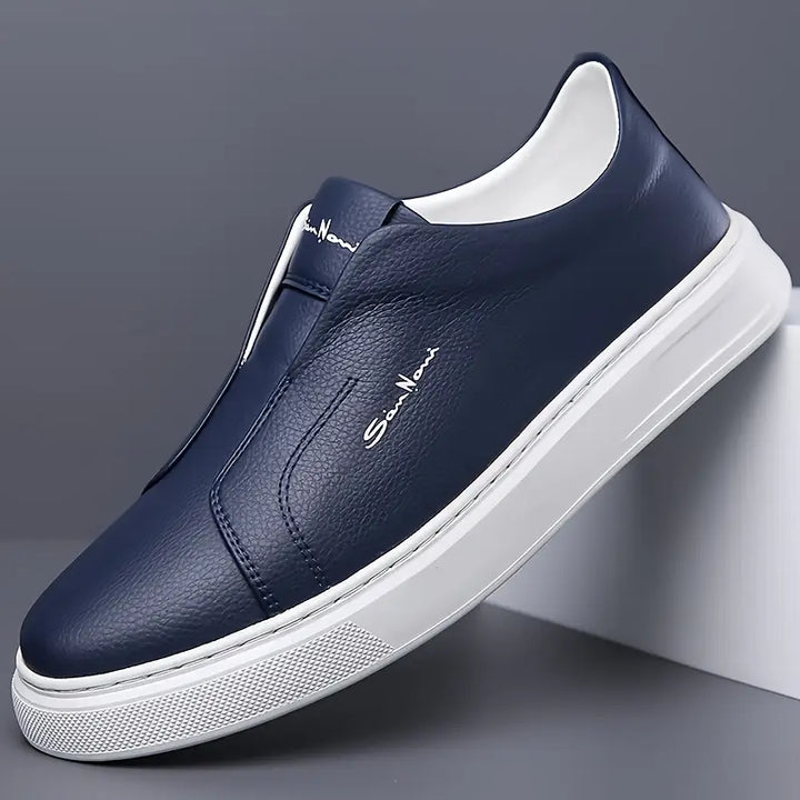 Men's Slip-On Canvas Sneakers - Harbour Style-MODAUTLET