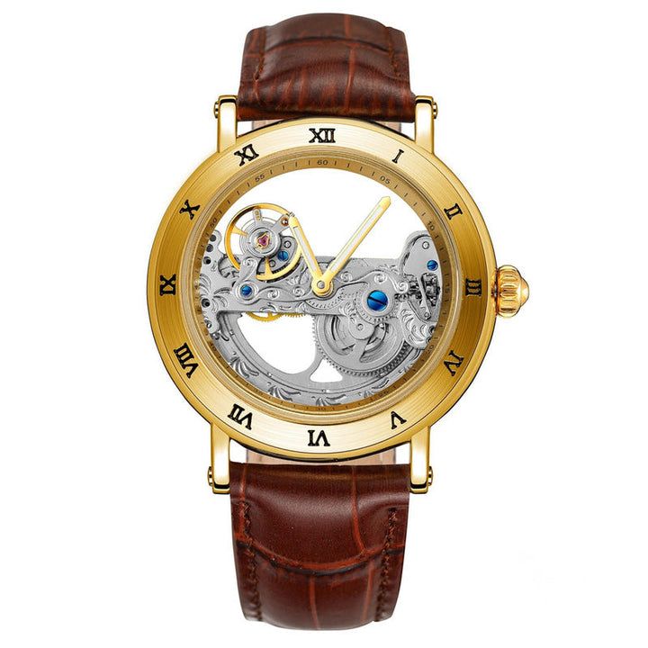 Elegant Skeleton Watch for Timeless Style-MODAUTLET