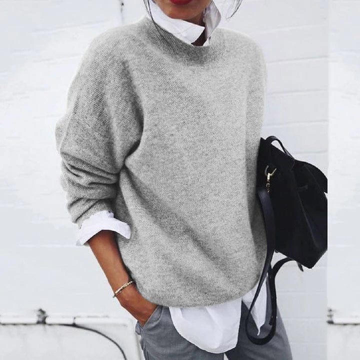 Women's Everyday Luxury Sweater Grey