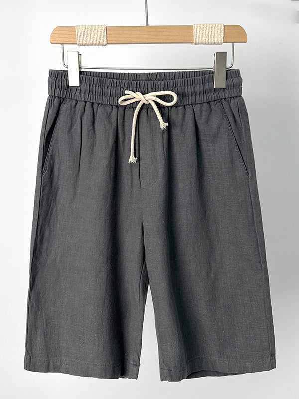 Women's Casual Cotton and Linen Shorts