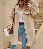 Violet | Relaxed Fit Loose Cardigan Apricot