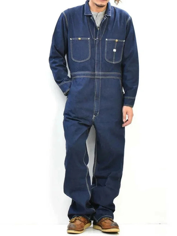 Herren-Latzoverall aus Denim für die Arbeit