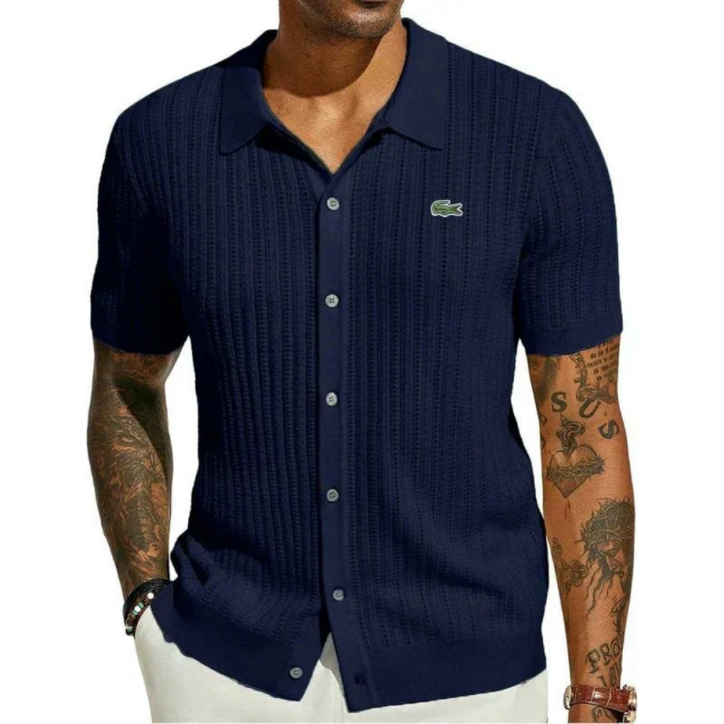 Classic Men's Tailored Shirt Navy