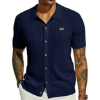 Classic Men's Tailored Shirt Navy