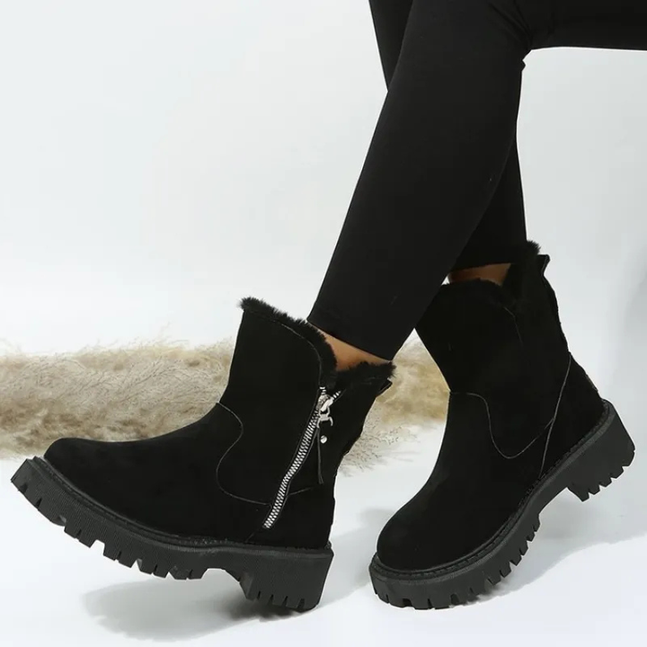 Women's Cozy Chunky Winter Boots-MODAUTLET