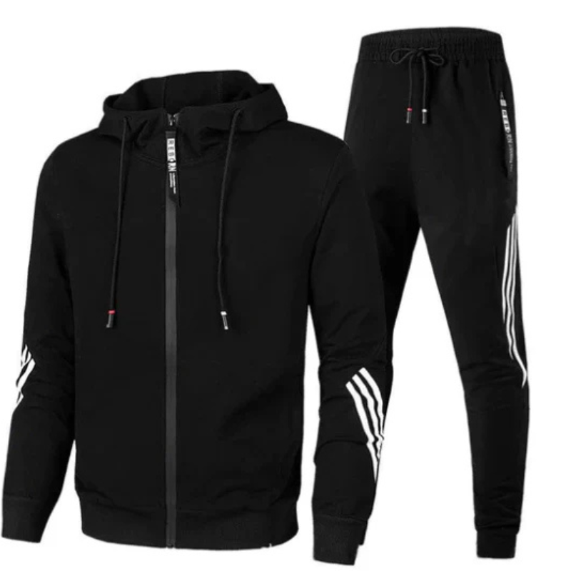 Chándal deportivo para hombre | Conjunto elegante de ropa deportiva de dos piezas