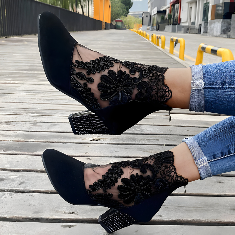 Women's Elegant Ankle Strap Heels