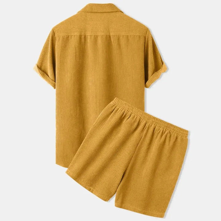 Retro Corduroy Casual Set-MODAUTLET