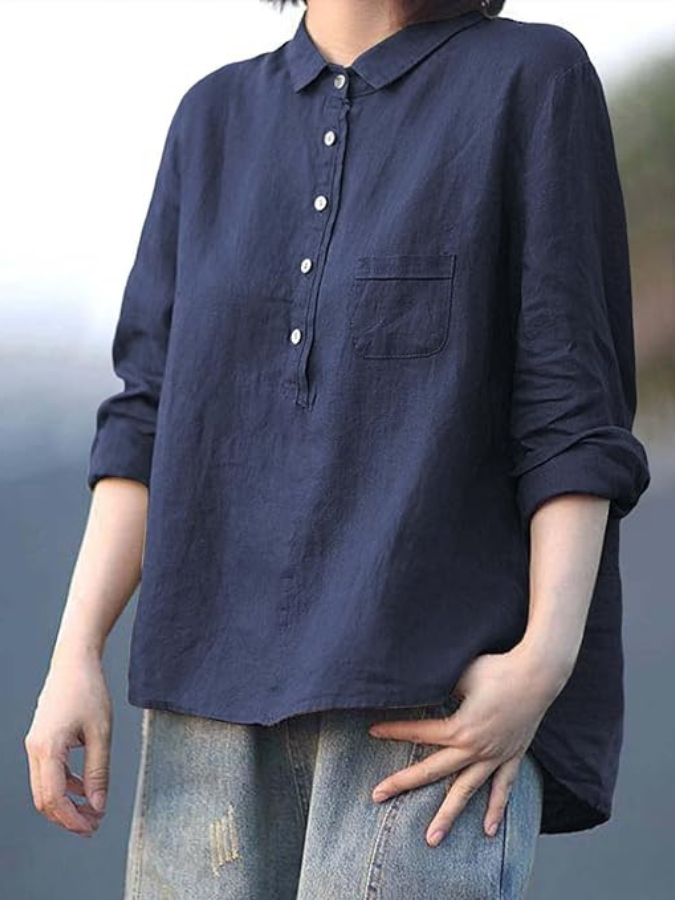 Women's French Vintage Blouse-MODAUTLET