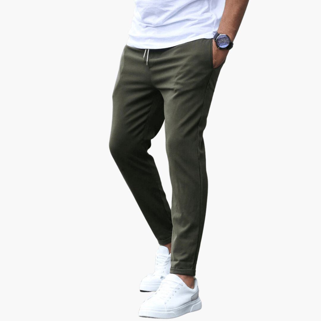 Pantaloni da jogging comodi e elasticizzati da uomo
